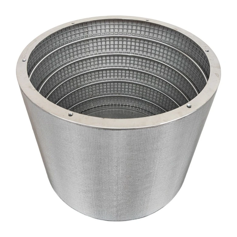Wedge Wire Cylindrical Screen high quality